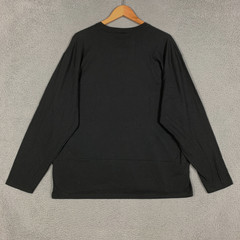 Simms Fishing T-Shirt Men’s XL Black Spellout Logo Long Sleeve Crewneck NWT NEW