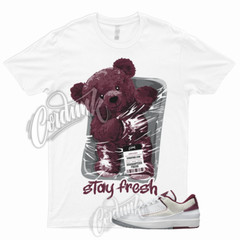 STAY T Shirt to 2 Low Cherrywood Red Light Steel Grey Bordeaux Maroon Dunk 1