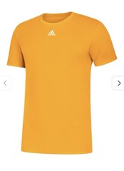 adidas Cotton Amplifier Tee Short Sleeve Gold EK0168 Men’s Size 3XL – NWT