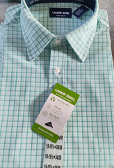 LAND’S END Men’s Performance Dress Shirt M