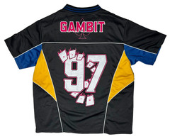 Marvel X-Men ’97 Gambit Embroidered Football Jersey BoxLunch Exclusive 3XL NWOT