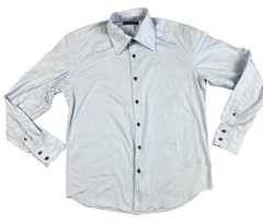 Corneliani Trend Dress Shirt Men’s 16/41 Light Blue Made In Italy Button Up