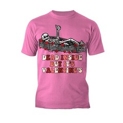 UA Valentine Graphic Surprise Sarcastic Skeleton Dead Inside Men’s T-Shirt