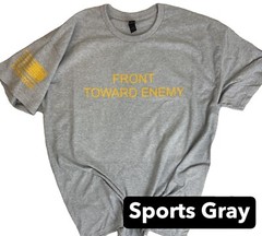 FRONT TOWARD ENEMY Cool Military Tshirt Veteran