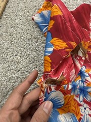Vintage Mr. Jan Don Giovanni California Hawaiian Shirt L Floral Rayon Tiki Aloha