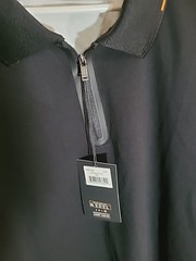 Casa Moda Couture Polo Shirt Mens Black/White Extra Large (AA6)