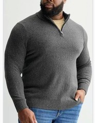 Men’s Big & Tall 1/4 Zip Sonoma-Goods For Life-Fleece Sweater 2XB-3XB-4XB-3XLT