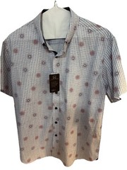 Collection by Michael Strahan Men’s Large Performance Short Sleeve Stretch