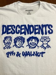 Descendents 9th & Walnut Shirt Size M White Punk Rock All NOFX