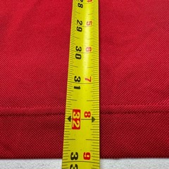 FootJoy Polo Shirt Mens XL Red Gingham Trim Olde Beau Golf Club Embroidered
