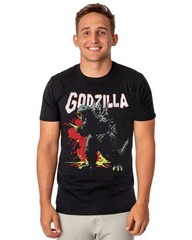 Godzilla T-Shirt Men’s Giant Monster Destruction Short Sleeve Tee