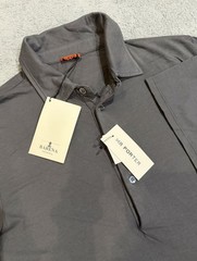 Barena Scalmana Polo Shirt Men’s Size S Made In Italy Piombo