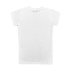 River Island Essential Muscle Fit Crew neck T-shirt, Plain White