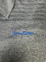 Men’s Black Clover Live Lucky Beau Rivage Casino Biloxi Golf Polo Gray Size Lrg