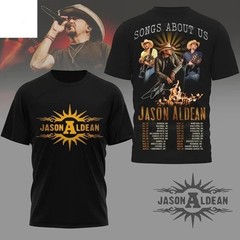 Jason Aldean Songs About Us Tour AOP 3D T-Shirt AA09