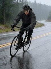 Mens Waterproof Rain Jacket Lightweight Windbreaker Cycling Running Outdoor