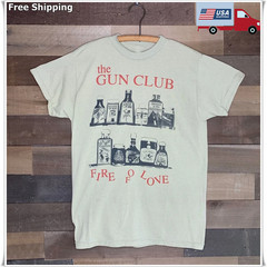 1980_s The Gun Club Fire Of Love Album Cotton Unisex S-45XL T-shirt