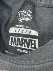 Funko Pop Tees T-Shirt Marvel Infinity Gauntlet Preowned Large Black Unisex