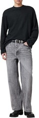 AllSaints – Size Small – Men’s Foster Ls Crew, Jet Black