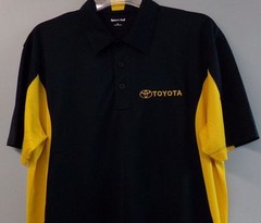 TOYOTA Motors Mens Embroidered Polo Shirt XS-6XL, LT-4XLT Camry Tundra New