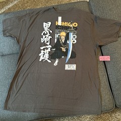 NWT Grey Ichigo Bleach T-Shirt 2XL | Viz Media | 100% Ctn | Fast Shipping