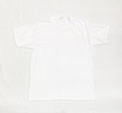 Port & Company Core Cotton Short Sleeve T-Shirt Men’s Small White Crew Tee