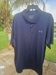 Under Armour Men’s size 2XL Performance 3.0 Polo EH6 Midnight Navy 1377374 410