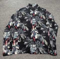AllSaints Monteverde Winter Hawaiian Long Sleeve Button Down Men’s Medium