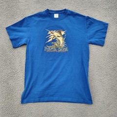 Punta Cana Graphic T Shirt Mens Medium Blue Fish Beach Vacation Tee
