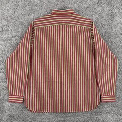 Vintage Polo Ralph Lauren Shirt Mens L Striped Southwestern Aztec AOP Chin Strap