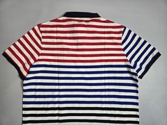 POLO RALPH LAUREN MEN’S CLASSIC FIT STRIPED MESH COTTON POLO SHIRT w BIG PONY
