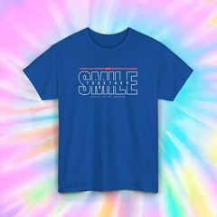 Smile Together T-Shirt | Inspirational Graphic | Motivational Message Tee | S-5X