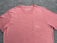 Vineyard vines Mens Shirt Adult XL Pink Short Sleeves Crewneck Preppy Outdoor