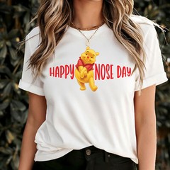 Red nose day 2025 tshirt , kids comic relief 2025 t-shirt , Middle Pooh