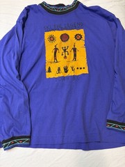 Vintage Ottowear Skiing Arapahoe Basin Southwestern Aztec Long Sleeve Shirt XL