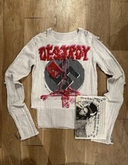 1978 Seditionaries “Destroy” muslin by Vivienne Westwood and Malcolm McLaren