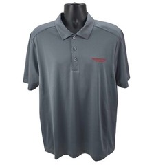 NIU Huskies Polo Shirt Men’s Large Cutter & Buck NEW Gray DryTec Logo Golf