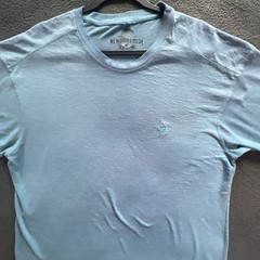 Newport Blue Men’s Size XL Embroidered Palm Tree Blue Beach Side T-Shirt Summer