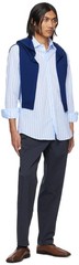 BARENA VENEZIA BLUE SURIAN BARAI SHIRT SIZE IT 50 US L / RETAIL 415$