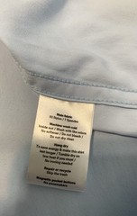 NWT Poncho Outdoors Mens XL Blue Short Sleeve Magnetic Pocket Button Shirt