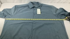 NWT All in Motion Snap Button UPF 50+ Shirt Moisture Wicking Quick Dry 2XL