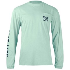 New Salt Life Saltwash Pocket TShirt Large Marlin Live Salty Saltlife NWT New