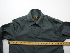 Men’s Vivienne Westwood Anglomania Shirt W/ Text Details Sz 48 EU / 38 US Vtg