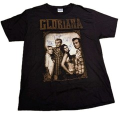 Gloriana Long Hot Summer 2010 Concert Tour T-Shirt Men’s L Autographed Signed