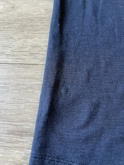 Lululemon Evolution Performance Polo Shirt Mens Small Navy Golf Minimalist Gym