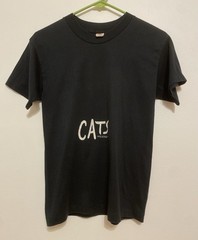 Vintage 1981 CATS Broadway Musical T-Shirt Large (Modern Medium) SEE DESCRIPTION