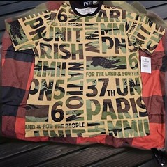 Parish Nation Men’s Short sleeve Khaki XL