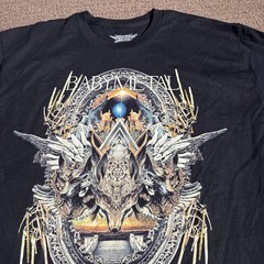 Baby Metal The Babyklok 2023 Tour shirt  Babymetal Large