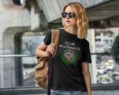 Scottish Clan MacDougall Surname Scotland Tartan and Clan Badge
