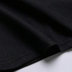 Record Print Cotton Men’s Loose Casual T-Shirt, Fashion Tee For Music Lovers
